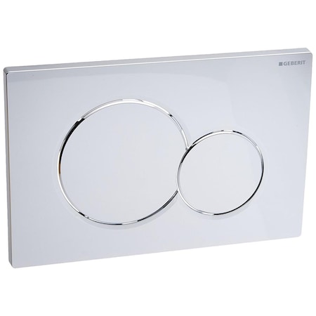 Geberit Dual Flush Actuator Plates, Sigma - Polished Chrome GE12723